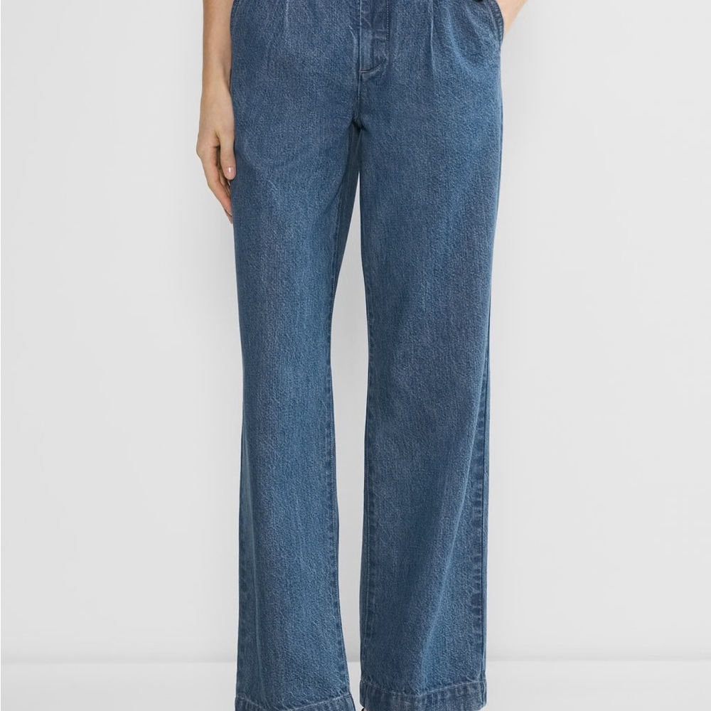 Denim Forum '90s So-Soft High Rise Blue Jeans